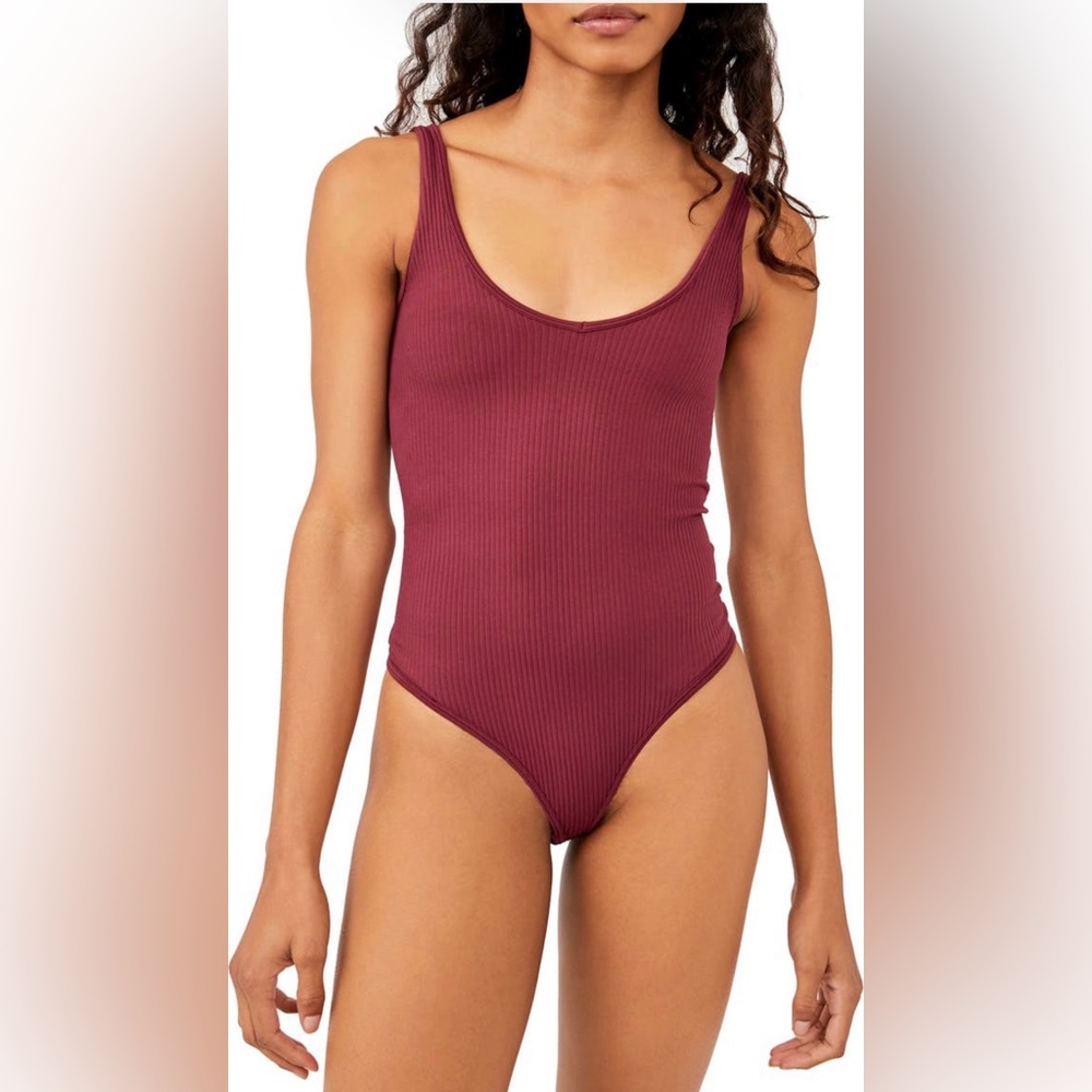 FREE PEOPLE RIB BODYSUIT